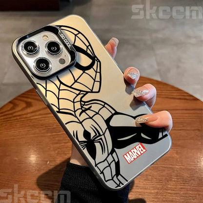 Marvel Logo Phone Case Spiderman Ironman