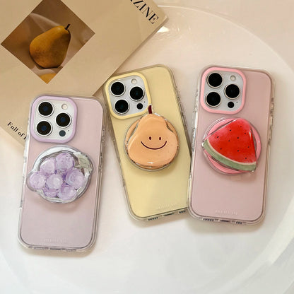 Cute Pear Watermelon Grape Fruit Magnetic Phone Cases