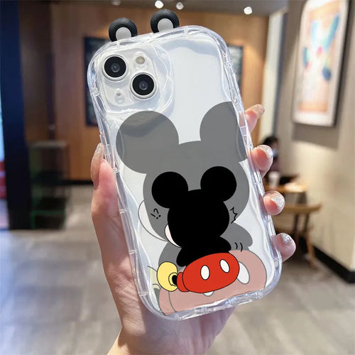 3D Ears Mickey Winnie Minnie Phone Case