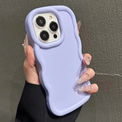 Soft Candy Curly Wave Phone Case