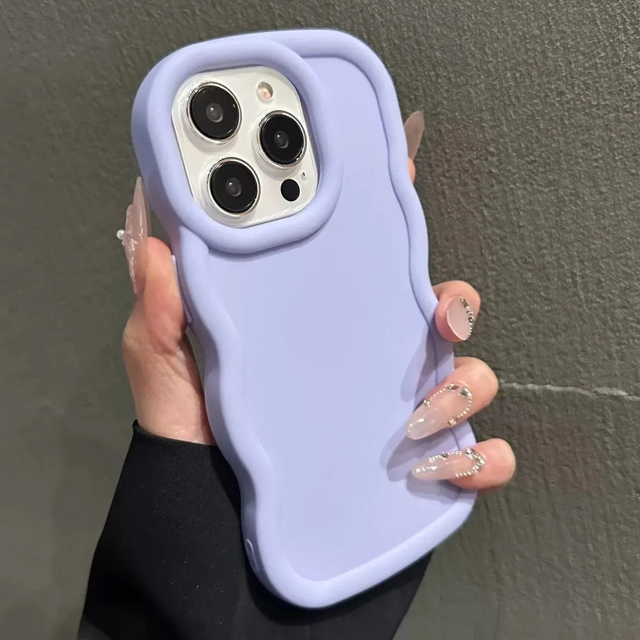 Soft Candy Curly Wave Phone Case