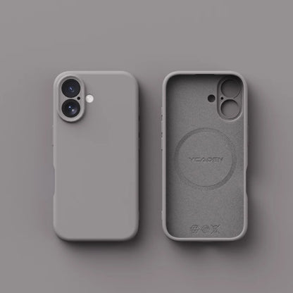 Original Liquid Silicone Magnetic Phone Case New