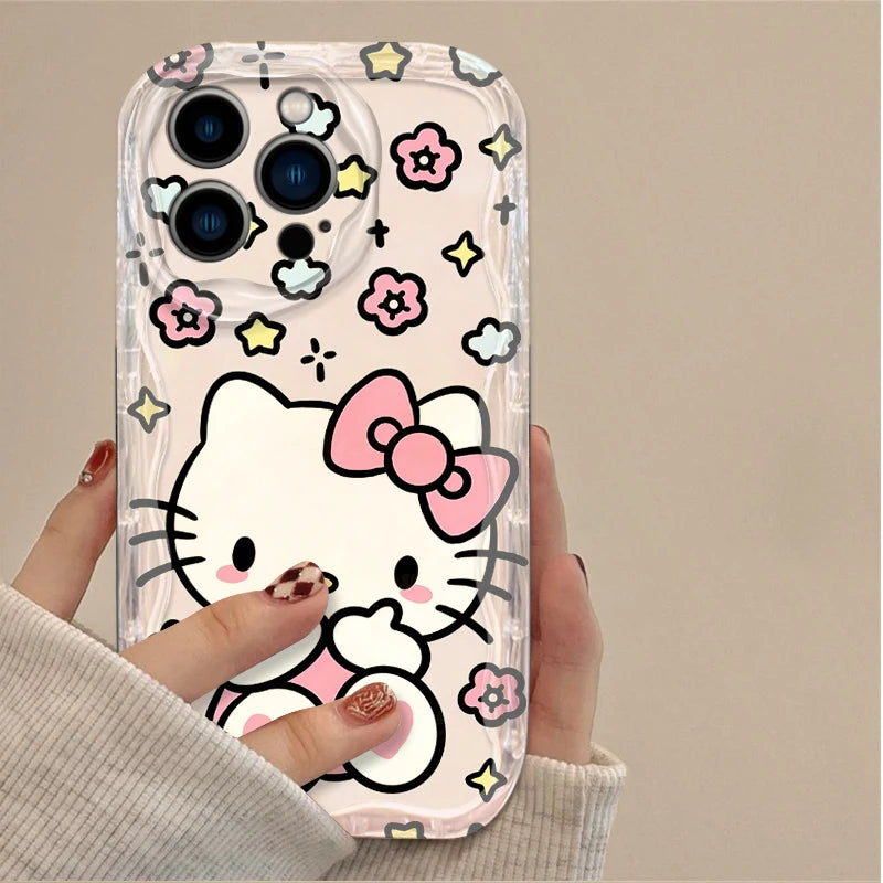 Cute Pink Hello Kitty Phone Case