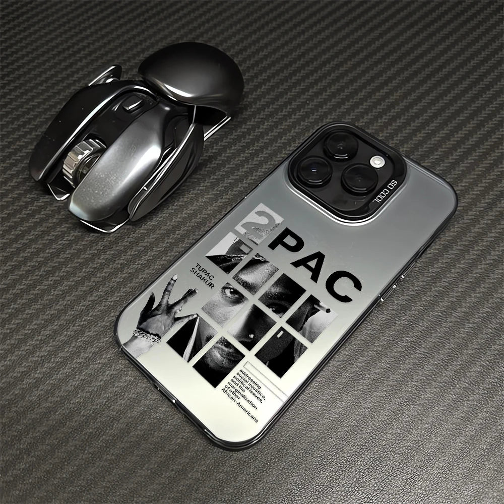 Matte Luxury Phone Case Rapper 2pac Singer Tupac