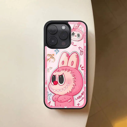 Armor Labubu Glossy Phone Case