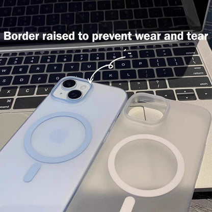 Luxury Phone Case Magsafe Magnetic Wireless Charging Animation Shockproof Bumper