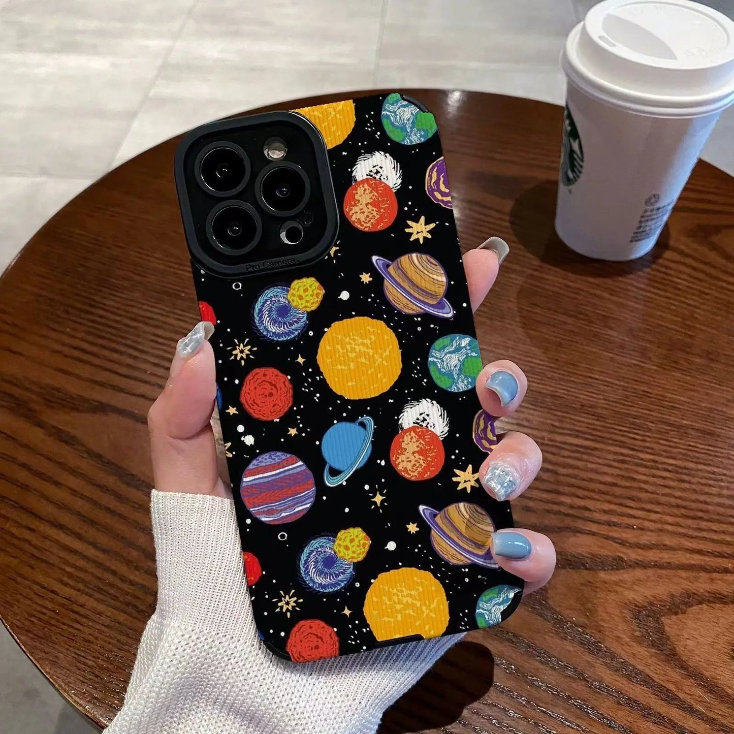 Colorful Planet Silicone Phone Case
