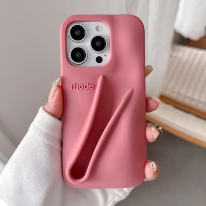 Rhode Holder Silicone Lipstick iPhone Case