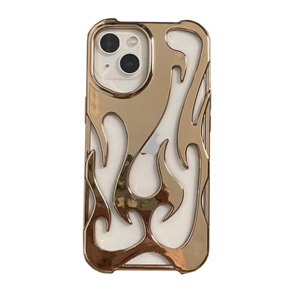 Ins Fashion Hollowed Flame Pattern Phone Case