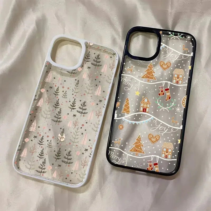 Cute Christmas Tree Gingerbread Phone Case