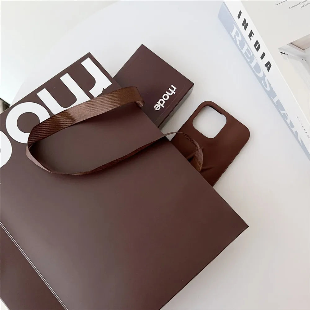 Rhode Protect Set Gift Shopping Bag iPhone Case