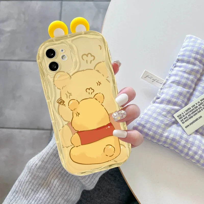 3D Ears Mickey Winnie Minnie Phone Case