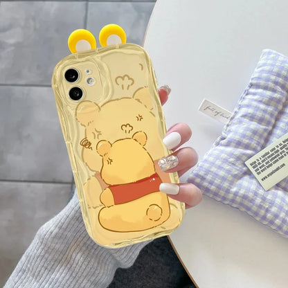 3D Ears Mickey Winnie Minnie Phone Case