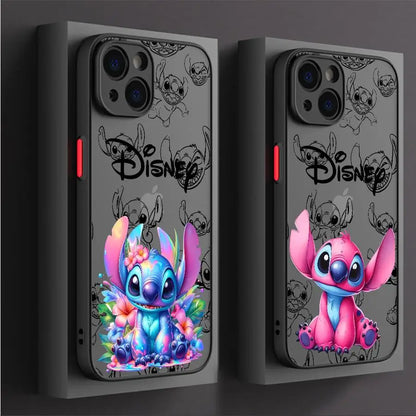 Disney Stitch Shockproof Phone Case for iPhone