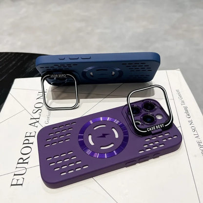 Breathable Magnetic Cooling Case for iPhone