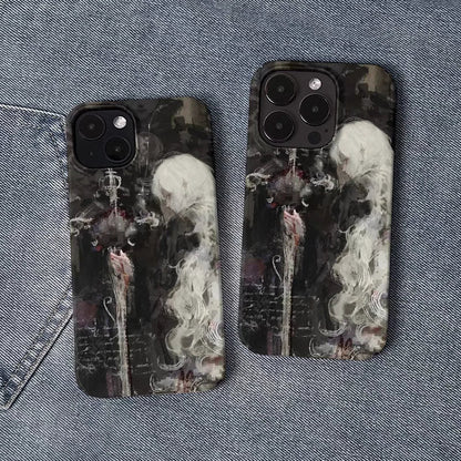 Medieval Witch Sword Artistic Phone Case