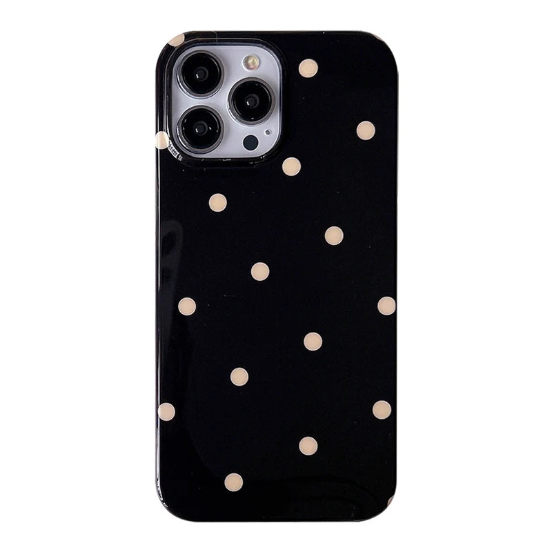 Stars Popular Style Ins Polka Dot Design Phone Case