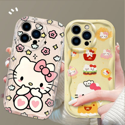 Cute Pink Hello Kitty Phone Case