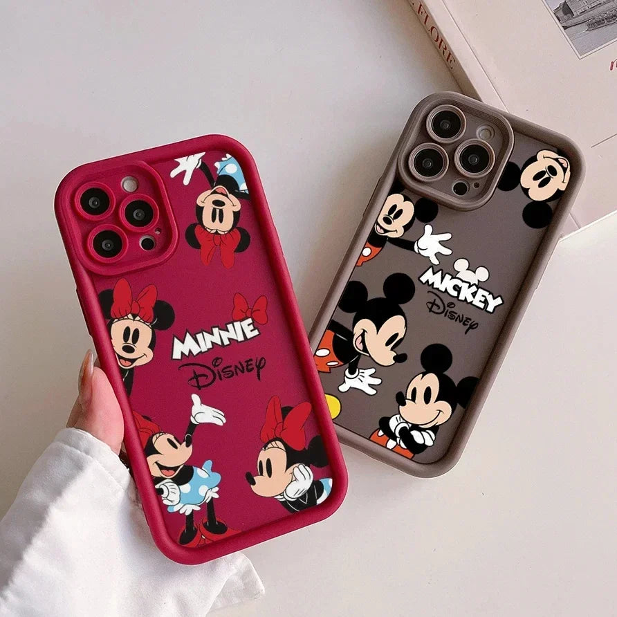 Mickey & Minnie Cartoon iPhone Case