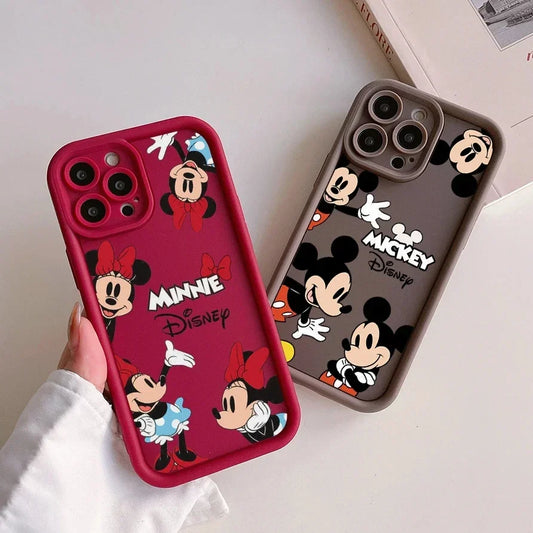 Mickey & Minnie Cartoon iPhone Case