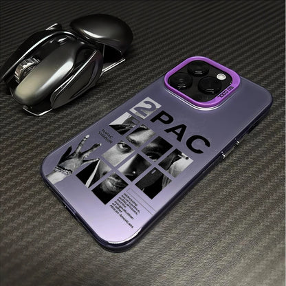 Matte Luxury Phone Case Rapper 2pac Singer Tupac