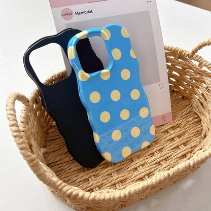 Cute Glossy Polka Dots Phone Case