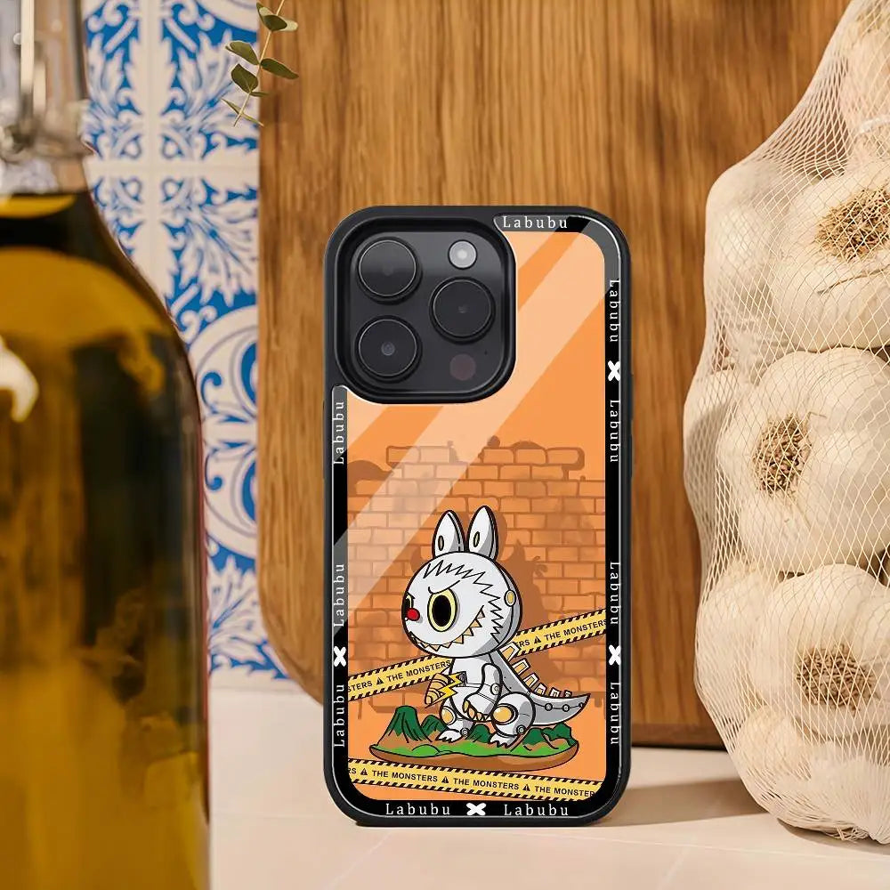 Armor Labubu Glossy Phone Case