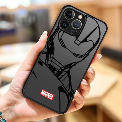 Marvel Groot & Iron Man Clear Phone Case for iPhone