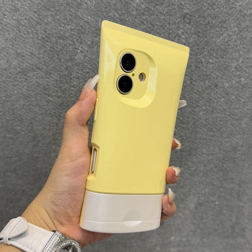 Candy Color 3D BB Cream Facial Cleanser Shape Phone Case