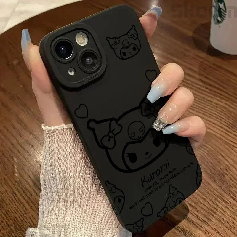 Kuromi Cartoon Phone Case for iPhone