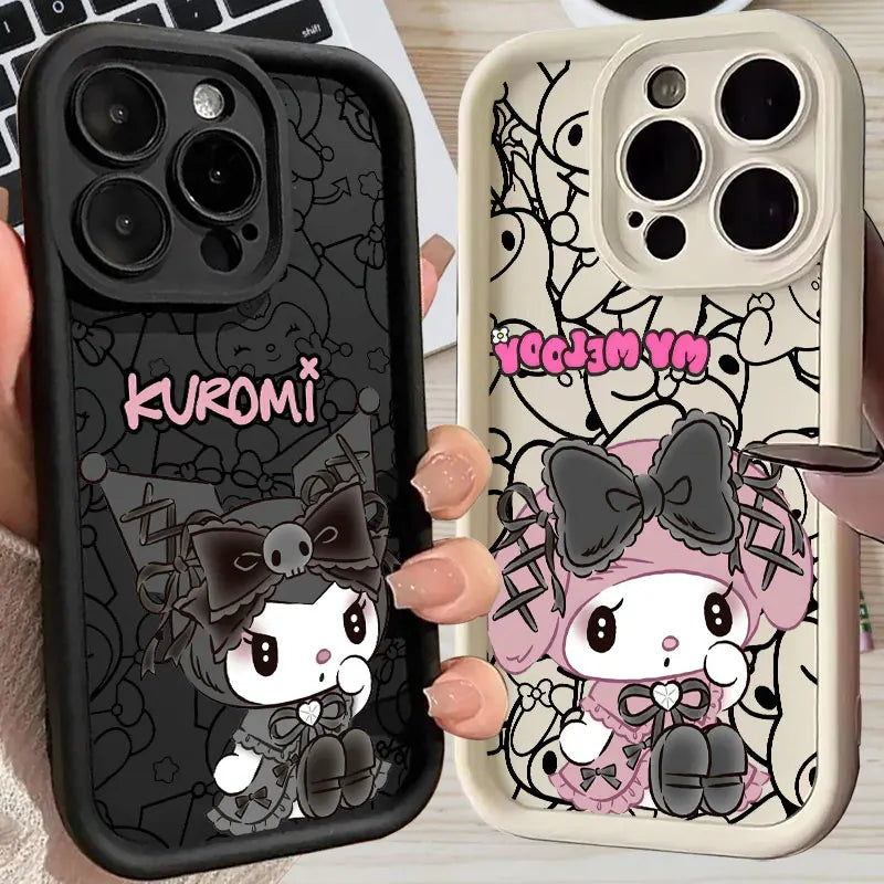 Kuromi My Melody Phone Case for iPhone