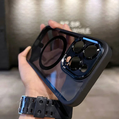 Luxury Magsafe Transparent Phone Case