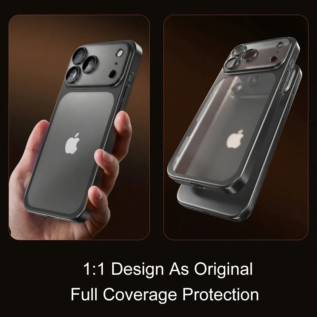 Luxury Frosted Transparent Matte Phone Case