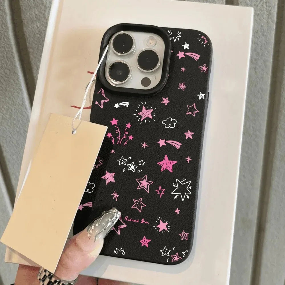 Cute Star Silicone Phone Case