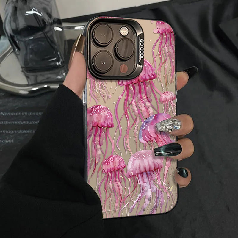Pink Jellyfish Phone Case