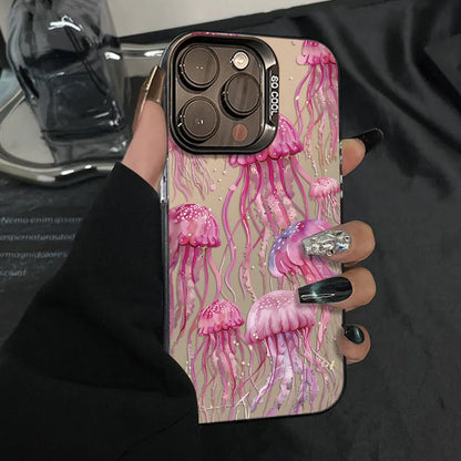 Pink Jellyfish Phone Case