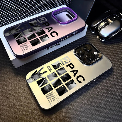 Matte Luxury Phone Case Rapper 2pac Singer Tupac