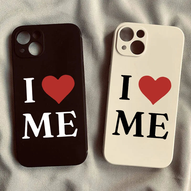 Ins American Classic Style Letter Phone Case