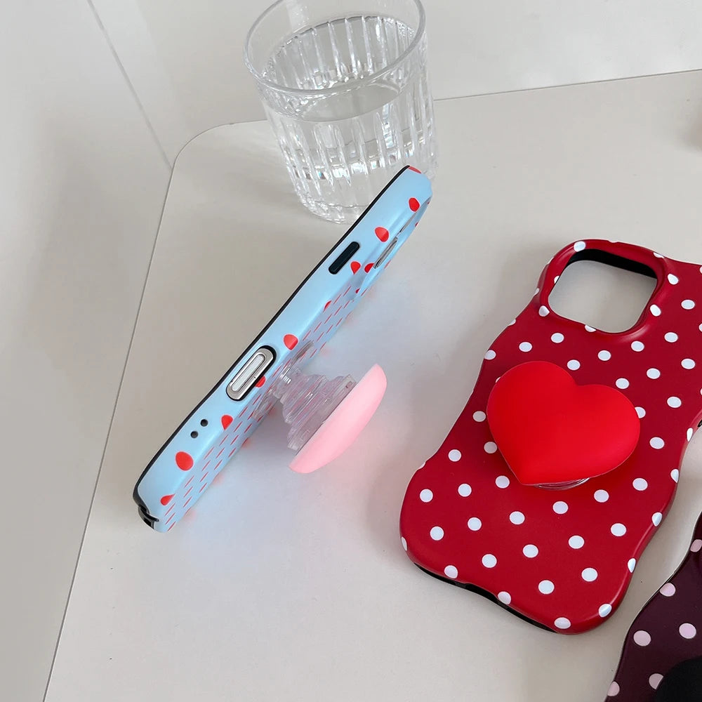 2 IN 1 Polka Dot Phone Case