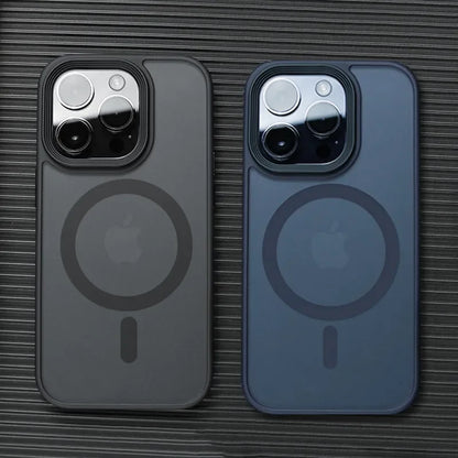 Matte Transparent Magnetic iPhone Case