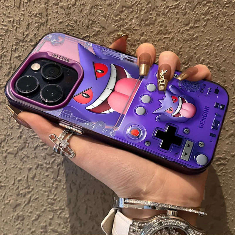 Pokemon Gengar Plating Phone Case for iPhone