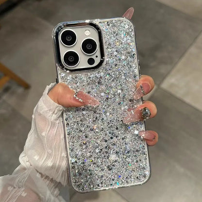 Glitter Shockproof Case  Phone