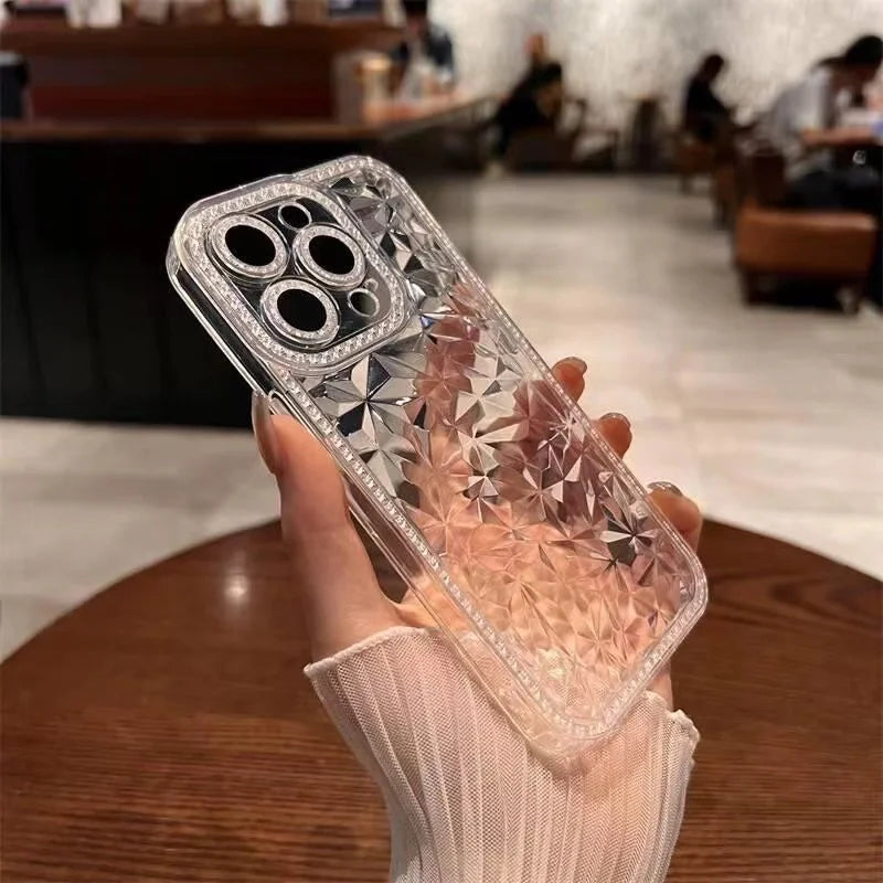 Crystal Glitter Diamond Pattern Phone Case