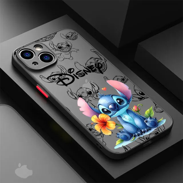 Disney Stitch Shockproof Phone Case for iPhone