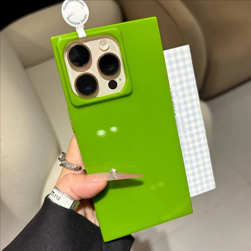 Candy Color Soft Silicone Shockproof Phone Case