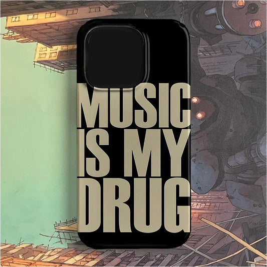 Love Music Art Silicone iPhone Case