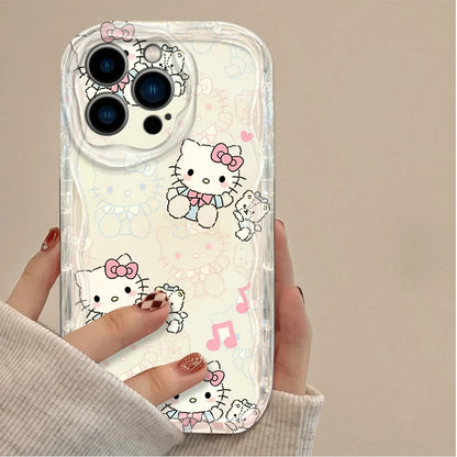 Cute Pink Hello Kitty Phone Case
