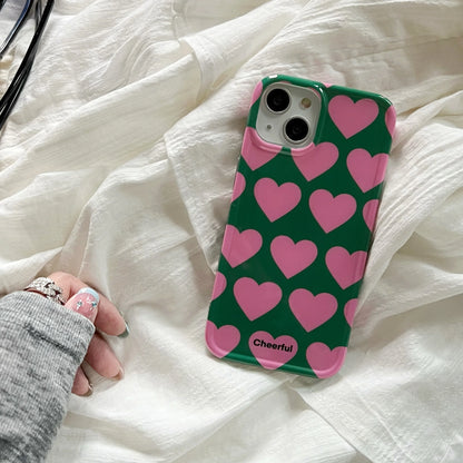 Vintage Hearts Phone Case for iPhone