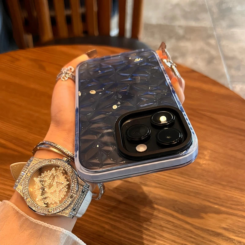 Luxury Diamond Glitter Transparent Phone Case