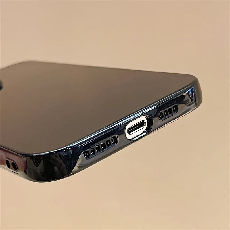 Soft Silicone Glossy Shockproof Phone Case